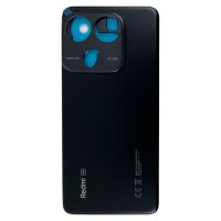 Задня частина корпусу Xiaomi Redmi Note 14 5G Black (з склом камери) Original (PRC)