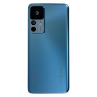 Задня частина корпусу Xiaomi 12T / Xiaomi 12T Pro Blue (з склом камери) Original (PRC)