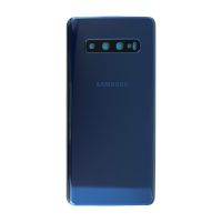 Задня частина корпусу Samsung Galaxy S10 Plus SM-G975 Blue (з склом камери) Original (PRC)