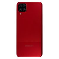 Задня частина корпусу Samsung Galaxy A12 SM-A125 Red (з склом камери) Original (PRC)