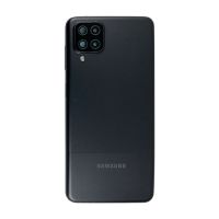 Задня частина корпусу Samsung Galaxy A12 SM-A125 Black (з склом камери) Original (PRC)