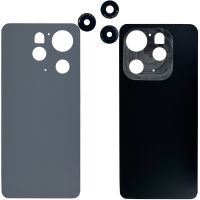 Задня частина корпусу Tecno Spark 20 Pro Predawn Black (з склом камери)