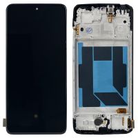 Дисплей Xiaomi Redmi Note 14 4G / Note 14 5G OLED with frame Black (Global, FZ04, 159мм) (OEM)