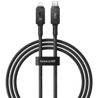 Кабель USB Type-C на Lightning Baseus Unbreakable Series Fast 20W 2m Cluster Black