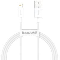 Кабель USB Lightning Baseus Superior Series Fast 2.4A 2m White