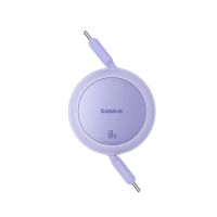 Кабель USB Type-C на Type-C Baseus Free2Pull Mini Charging Cable USB-C to USB-C 60W 1m Nebula Purple
