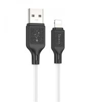 Кабель USB Lightning HOCO X90 Cool silicone for iP White