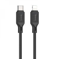 Кабель USB Lightning HOCO X90 Cool silicone for iP Black