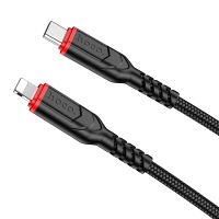 Кабель USB Type-C на Lightning Hoco X59 Victory PD iP (L=1M) Black
