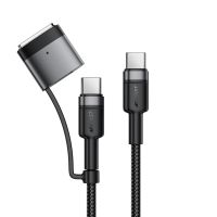 Кабель USB Type-C на Type-C ACEFAST C22-05 USB-C to USB-C / magnetic aluminum alloy Black