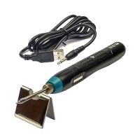 Паяльник WEP 947 USB портативний з підставкою (живлення від USB 5V, 9W, t 500 гр C)