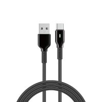 Кабель USB Type-C WIWU 27W Duralink Series Nylon Braided Cable Wi-C073 A-C 1M