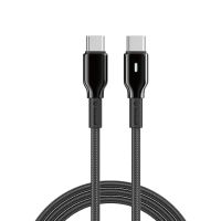 Кабель USB Type-C на Type-C WIWU 60W Duralink Series Nylon Braided Cable Wi-C075 C-C 1M