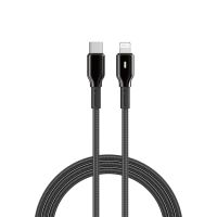 Кабель USB Type-C на Lightning WIWU 27W Duralink Series Nylon Braided Cable Wi-C076 C-L 1M
