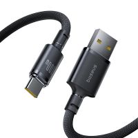 Кабель USB Type-C Baseus New Braided Fast Charging Cable 100W/7.5W 1m Cosmic Black