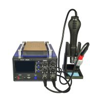 Паяльна станція 3 в 1 WEP 853AAA-I, з вбудованим вакуумним сепаратором 9" (20 x 11 см), фен, паяльник, USB 5V