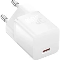 Зарядний пристрій Baseus GaN5 Fast Charger(mini) 1C 30W EU White