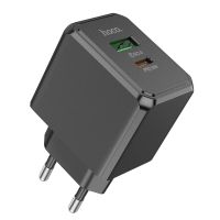 Зарядний пристрій HOCO CS14A Ocean PD20W+QC3.0 charger Black