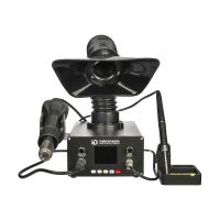Паяльна станція 3 в 1 IHD D-301, фен, паяльник T12, цифрова індикація, витяжка з вугільним фільтром, LED підсвічування