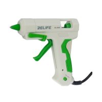 Термоклейовий пістолет Relife RL-062E зі стрижнями 10 шт (220V, 25W, сопло d=2mm, клей d=7mm)