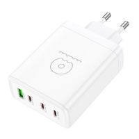 Зарядний пристрій WUW-C158 1USB 3Type-C + USB A PD100W white
