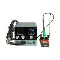 Паяльна станція 2 в 1 Kaisi 8624P-210, фен 100C - 450C, паяльник стандарту JBC 210 200C - 500C, 6 каналів пам'яті, 800W