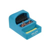 Очисник жал паяльника Relife RL-599C 3in1 (губка, металева стружка, сталева щітка)