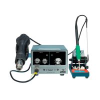 Паяльна станція 2 в 1 Kaisi 8521P-210, фен 100C - 450C, паяльник стандарту JBC 210 200C - 500C, 800W