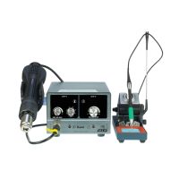 Паяльна станція 2 в 1 Kaisi 8521P-115, фен 100C - 450C, паяльник стандарту JBC 115 200C - 500C, 800W