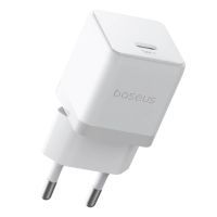 Зарядний пристрій Baseus Palm Fast Charger 1C 20W EU Moon White