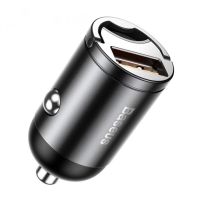 Автомобільний зарядний пристрій Baseus Tiny Star Mini Quick Charge USB Port 30W Gray