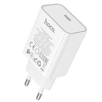 Зарядний пристрій HOCO C143A Benefit single port PD20W charger White