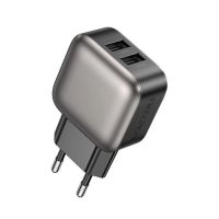 Зарядний пристрій BOROFONE BAS51A Absolute dual-port charger Black