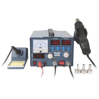 Термоповітряна паяльна станція 3 в 1 KAISI 863D (800W, фен 100-450°C, паяльник 200-450°C, блок живлення 15V3A)