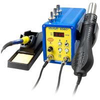 Термоповітряна паяльна станція 2 в 1 YA XUN YX-858D+ (550W, фен 100-450°C, паяльник 200-480°C)
