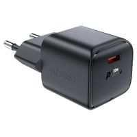 Зарядний пристрій ACEFAST A73 mini PD20W GaN USB-C charger Black