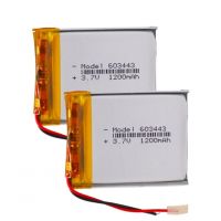 Акумулятор універсальний 603443 3.4 cm х 4.3 cm 3.7v 1000 mAh