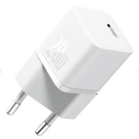 Зарядний пристрій Baseus GaN5 Fast Charger(mini) 1C 20W EU White
