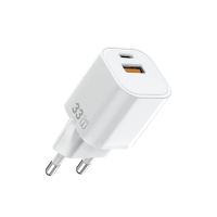 Зарядний пристрій WIWU 33W Cube GaN Fast Charger A+C Wi-G017 EU White