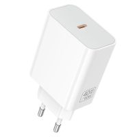 Зарядний пристрій BOROFONE BA109A Star single port PD40W charger (EU) White