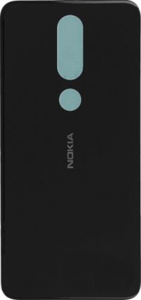 Задня частина корпусу Nokia 6.1 Plus / Nokia X6 Black