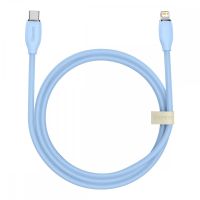 Кабель USB Type-C на Lightning Baseus Jelly Liquid Silica Gel Fast 20W 2m Blue