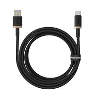 Кабель USB Type-C Baseus Dura Series Fast Charging Cable 60W 2m Gold+Black