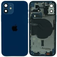 Корпус iPhone 12 (з кнопками та SIM-лотком) Blue OR (US: SIM + E-SIM) (знятий з телефону)