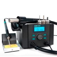Паяльна станція 2 в 1 QUICK 8786D+ (Фен: 100-500°C, 40л/хв 700Вт / Паяльник: 100-480°C, 70Вт)