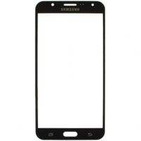 Скло дисплея Samsung Galaxy J7 SM-J700H Black + OCA (для переклеювання)