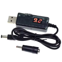 Кабель перетворювач для роутера USB to DC з перемикачем 9V-12V