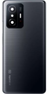 Задня частина корпусу Xiaomi 11T 5G Meteorite Gray (з склом камери)