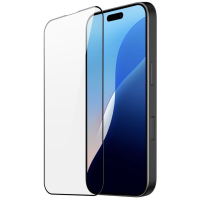Захисне скло Full Glue 9D Tempered Glass для iPhone 16 Pro (6.3') Black