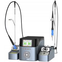 Паяльна станція двоканальна AiXun T420D (WiFi) T245 / T210 (90-450°C / 400W)